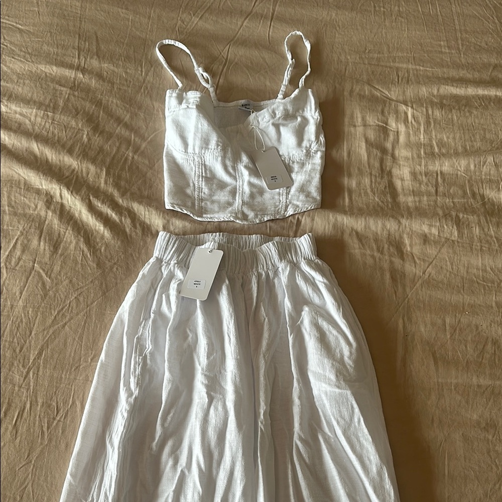 NWT Blanco by Nature Elise Top + Azure Pant Set Size Small